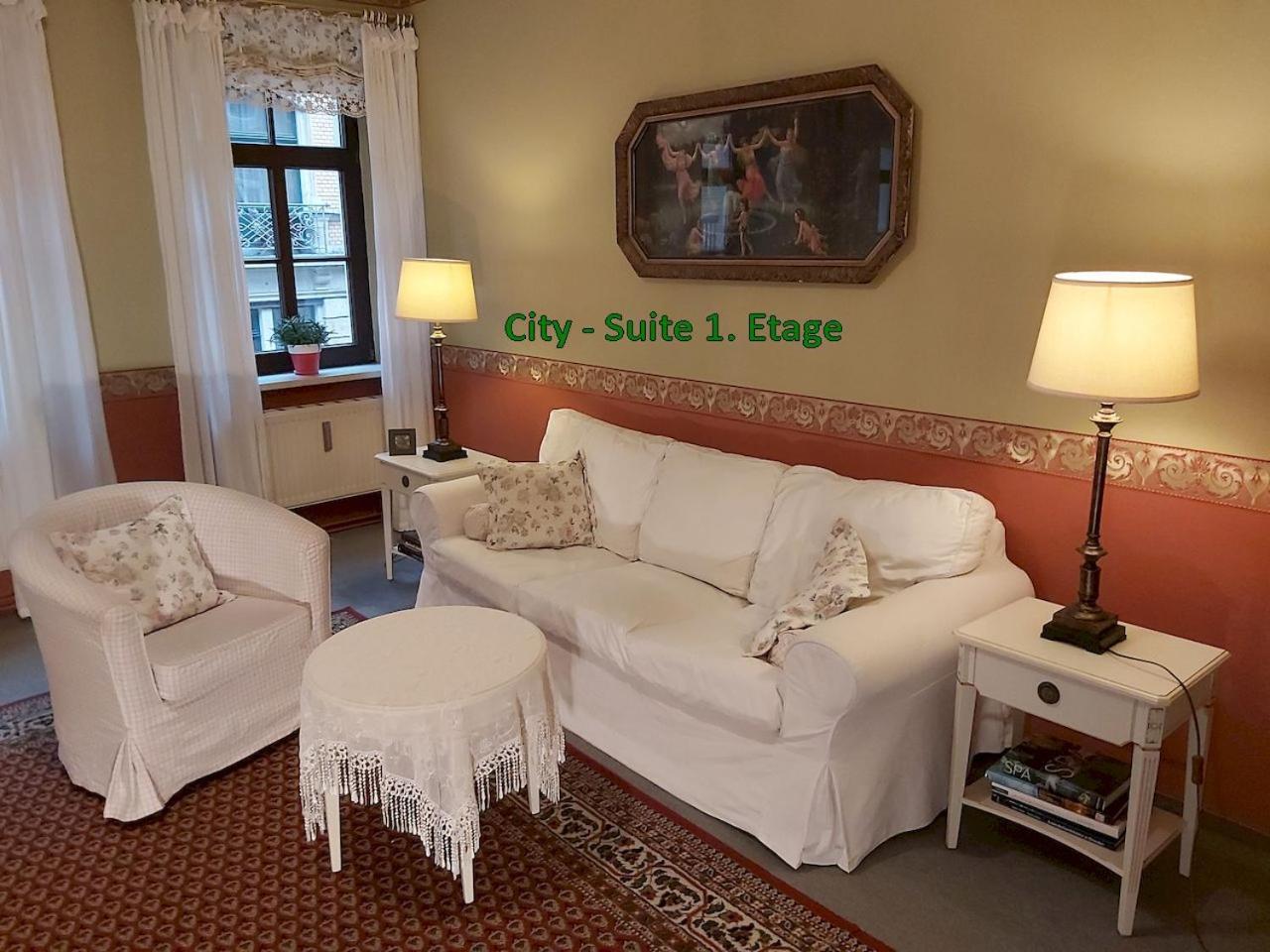 City-Ferienwohnungen-Dresden - Zentral Gelegen Im Haus Louisenstrasse 11 - Dresden-Neustadt חדר תמונה